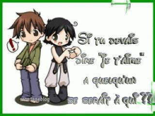 je t'aime...